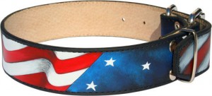 Hand painted DOG COLLAR custom designer collar for ROTTWEILER - C77 Hand painted DOG COLLAR custom designer collar for ROTTWEILER - C77