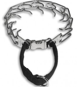 ROTTWEILER Dog PRONG collar 25 INCH(65 cm) with nylon loop and quick release buckle 50045nylon(3.90mm) HS ROTTWEILER Dog PRONG collar 25 INCH(65 cm) with nylon loop and quick release buckle 50045nylon(3.90mm) HS