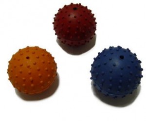 rottweiler TOYS Rubber Squeaky Ball ball 6cm