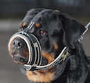Rottweiler Dog Muzzles,leather dog muzzles,wire basket dog muzzle