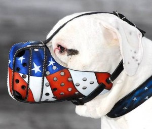 Big dog muzzle for large breeds.