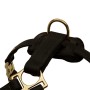 Adjustable Padded Rottweiler Harness with D-Ring for Dog Training