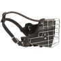 Fully Leather Padded Wire Cage Rottweiler Muzzle
