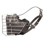 Padded Leather Basket Rottweiler Muzzle Training