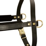 Rottweiler Harness with Side Rings for Pulling Training