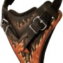 Rottweiler Leather Dog-Harness Chest Plate